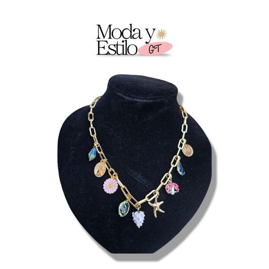 Collar de Acero Inoxidable Mar