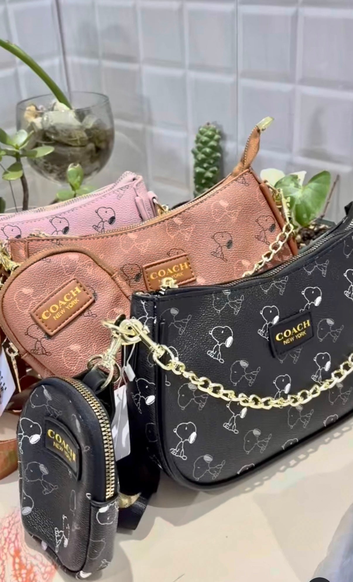 Bolso Coach Snoppy