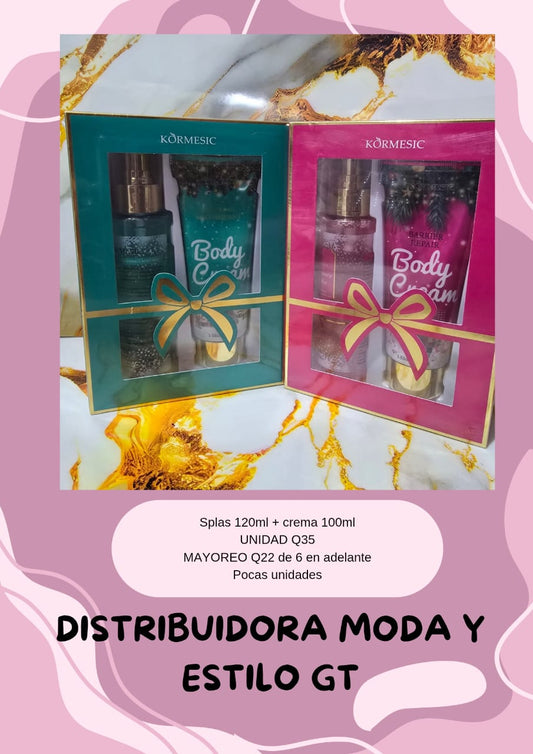 Splash 120ml + Crema Corporal 100ml