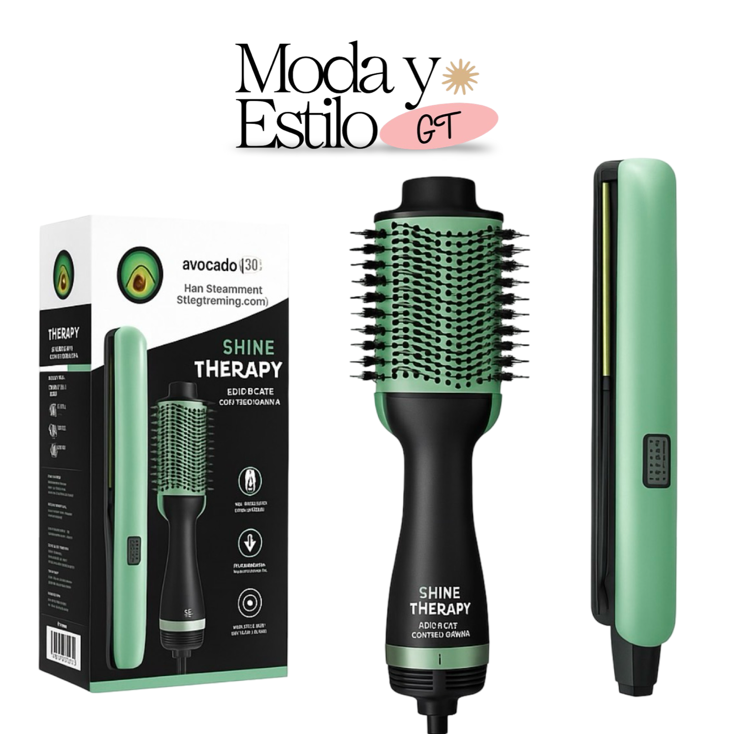 Kit de Peine Secador + Plancha