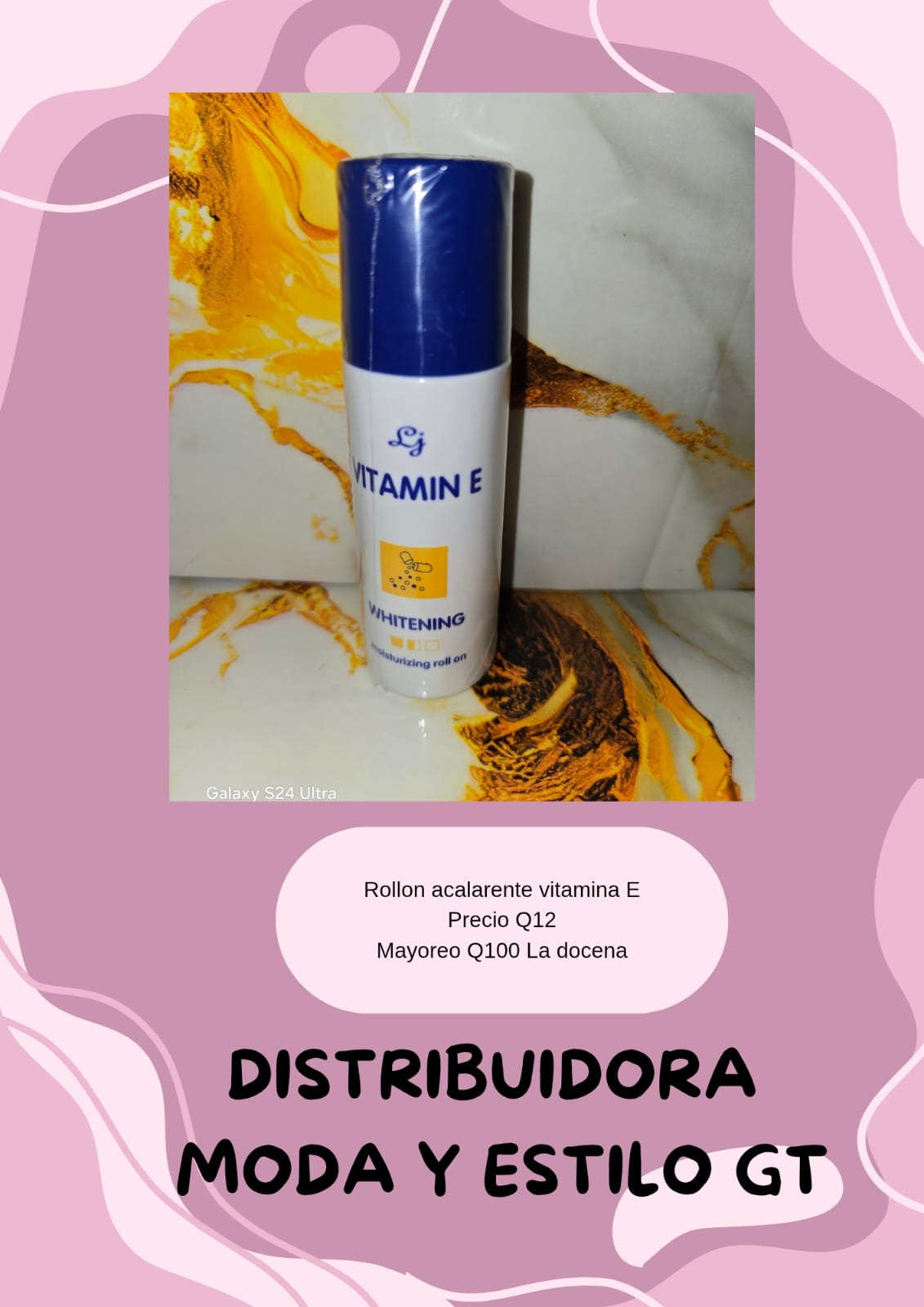 Roll On Vitamina E Aclarante