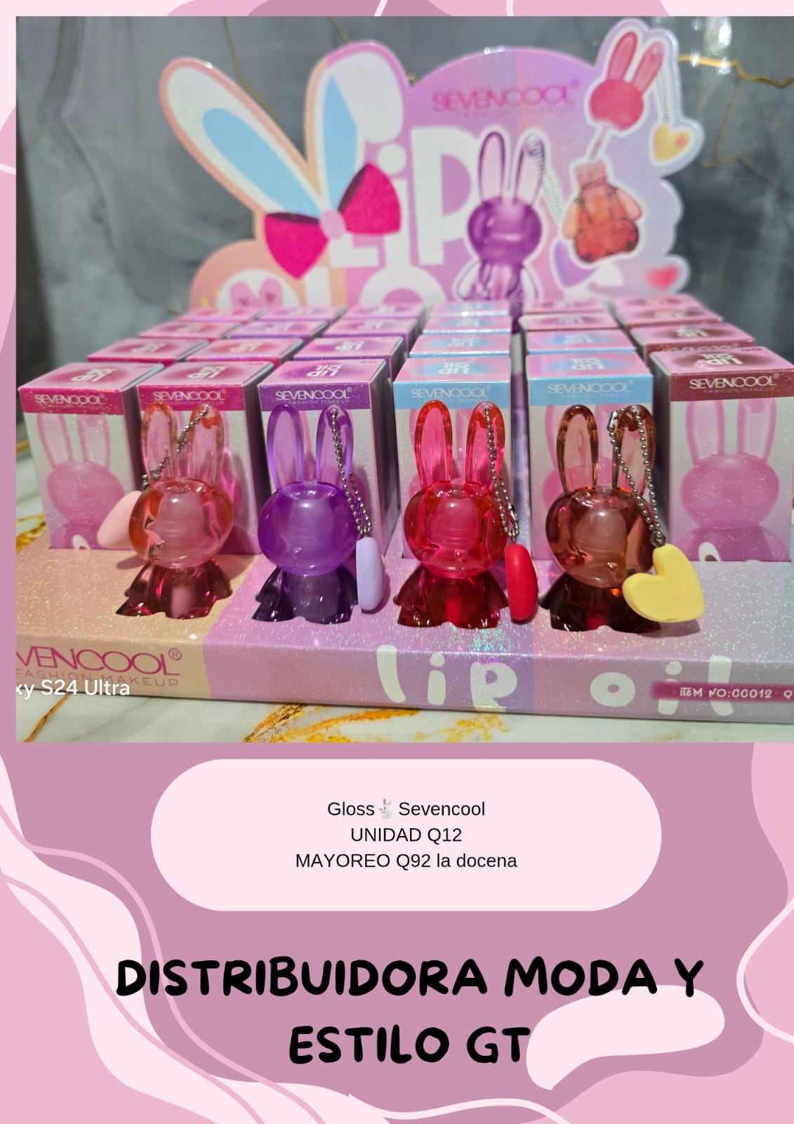 Gloss Sevencool de Conejito