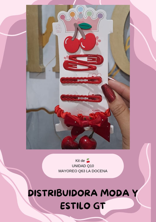 Colitas y Ganchitos de Cereza
