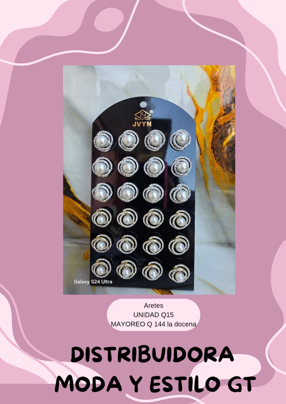 Aretes de Espiral Zirconia
