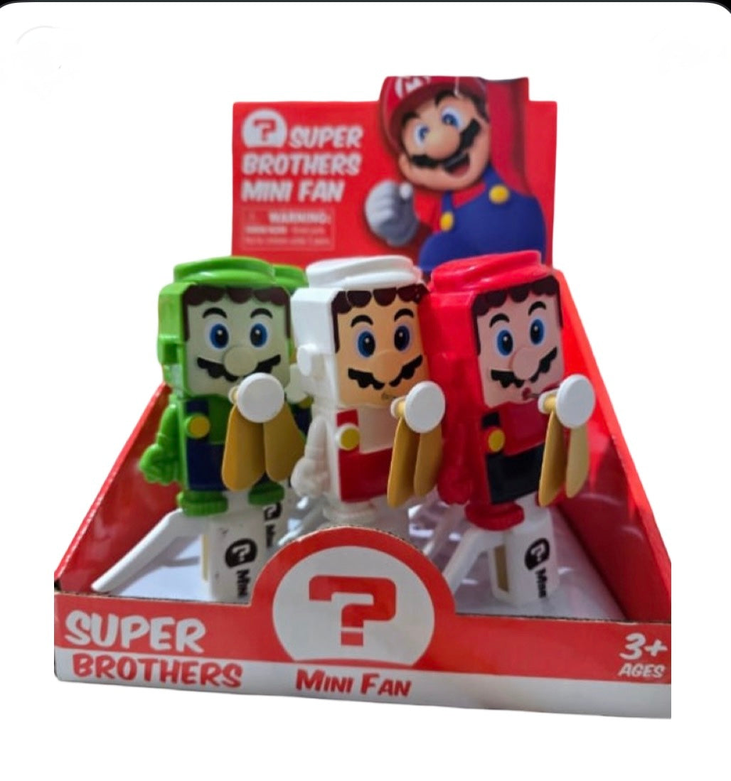 Ventilador Manual Mario Bros