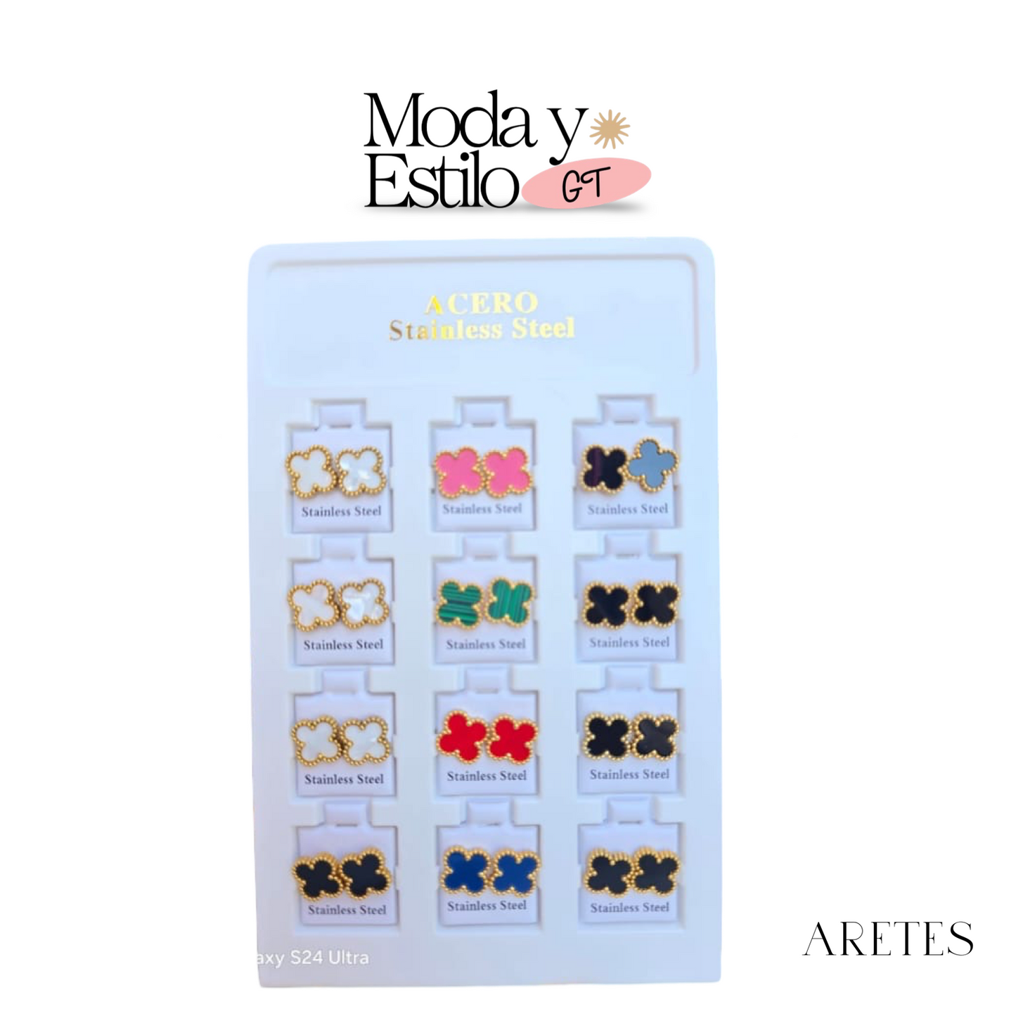 Aretes de Trebol