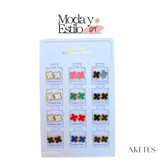 Aretes de Trebol
