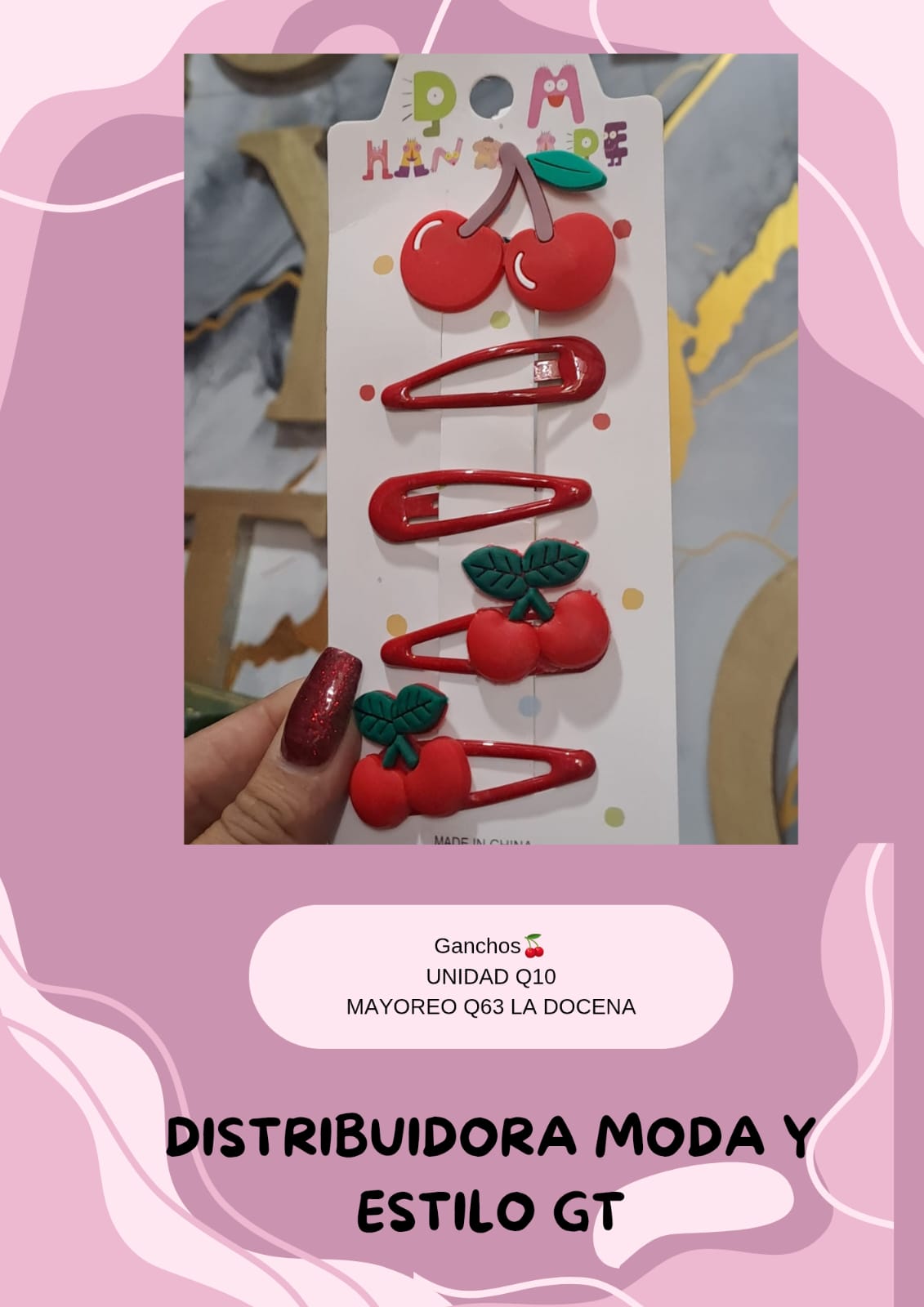 Ganchitos de Cereza