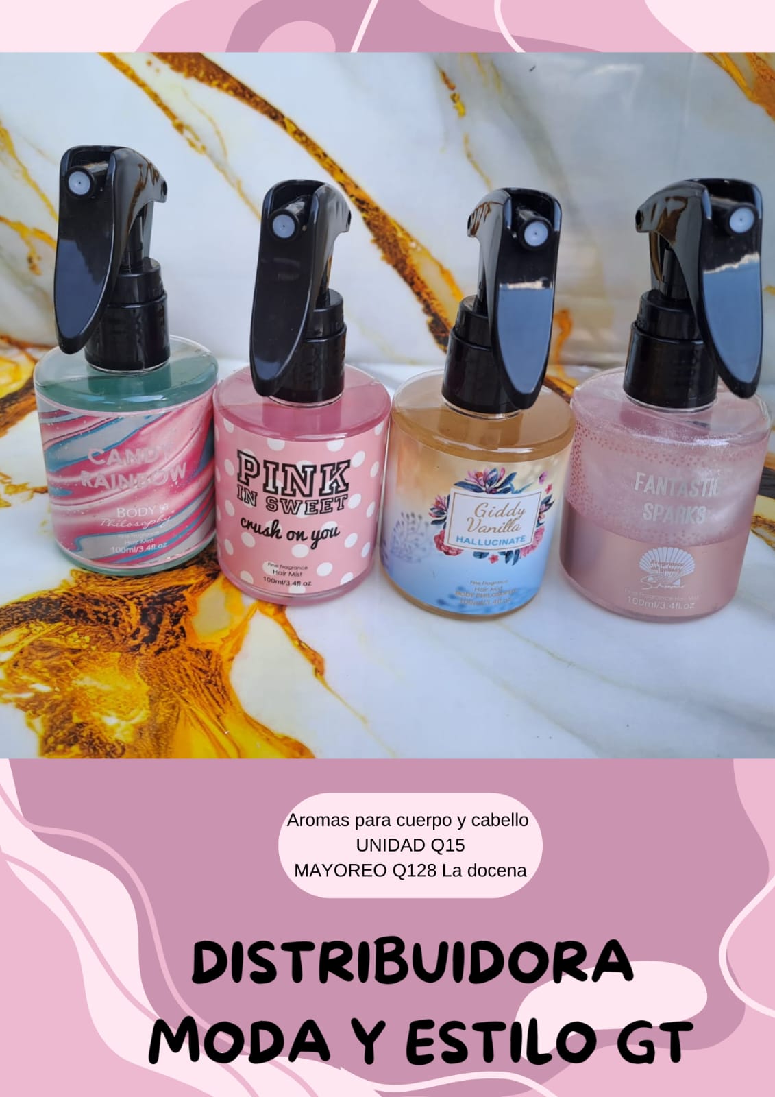 Aroma de Cabello y Cuerpo PINK