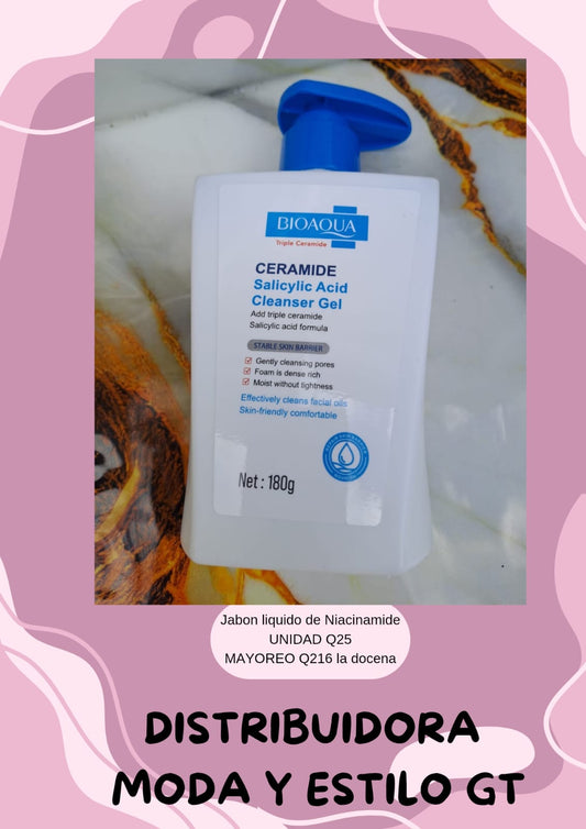 Jabol liquido de Niacinamide BIO AQUA