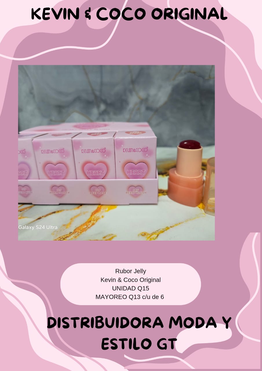 Rubor Jelly  Kevin y Coco Original