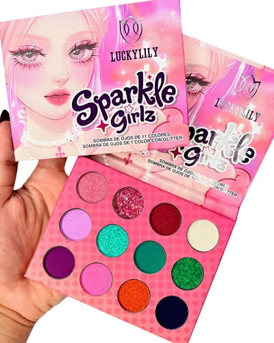 Sombras con Glitter