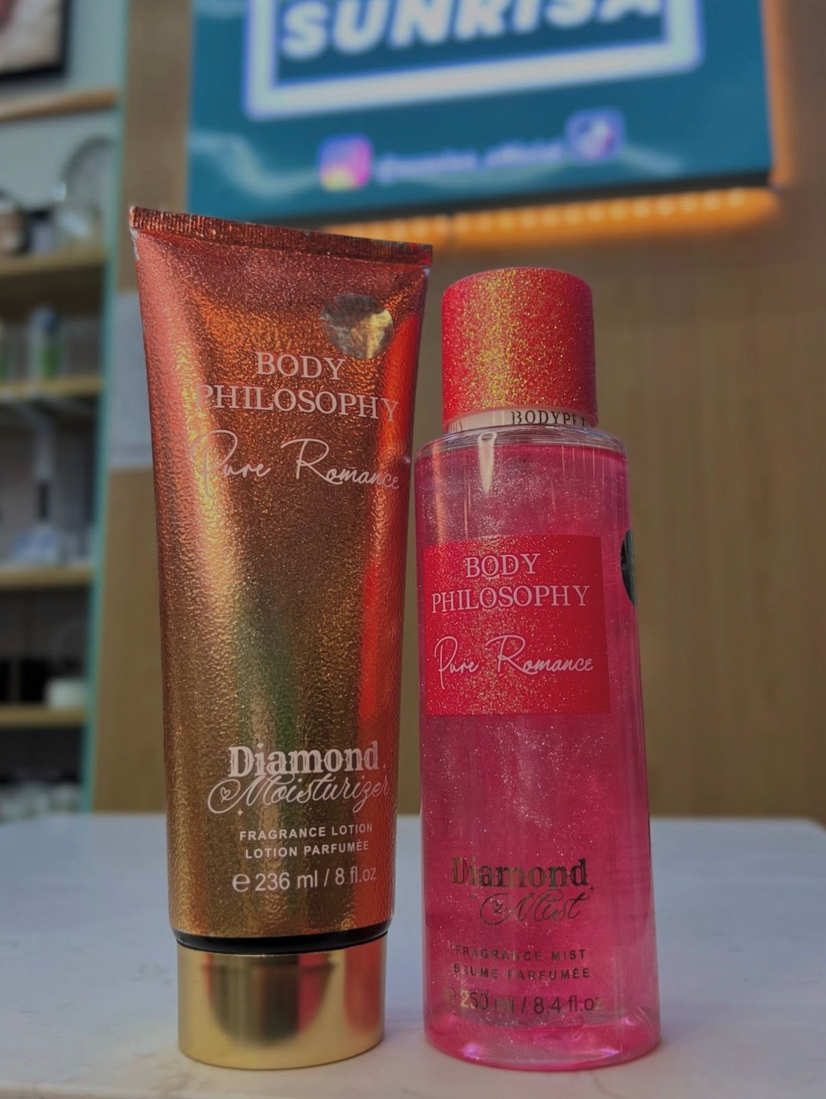 Kit Grande de Spalsh y Crema con Glitter