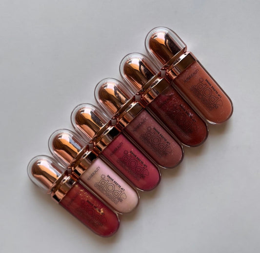 Lip Gloss con Glitter
