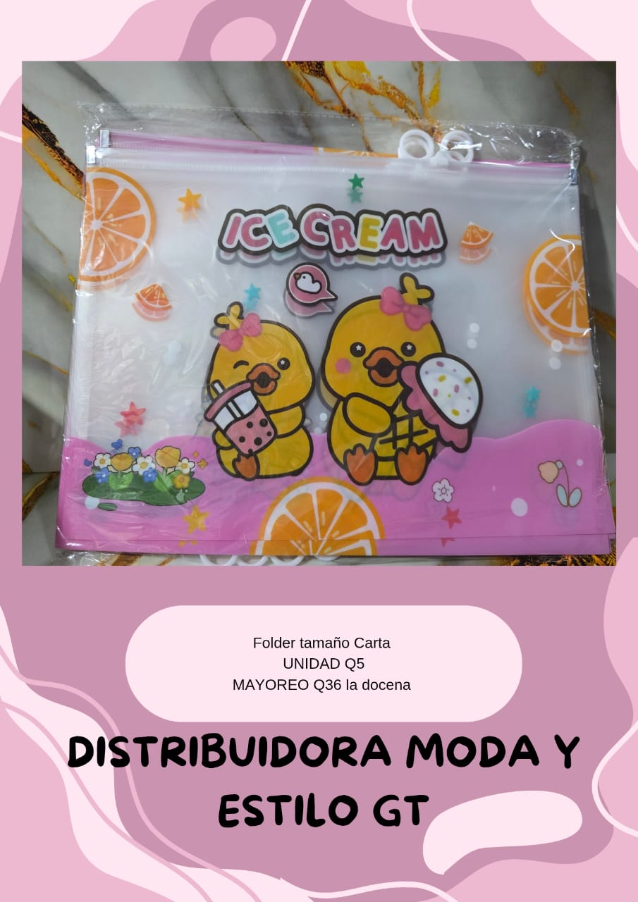 Folder Tamaño Carta