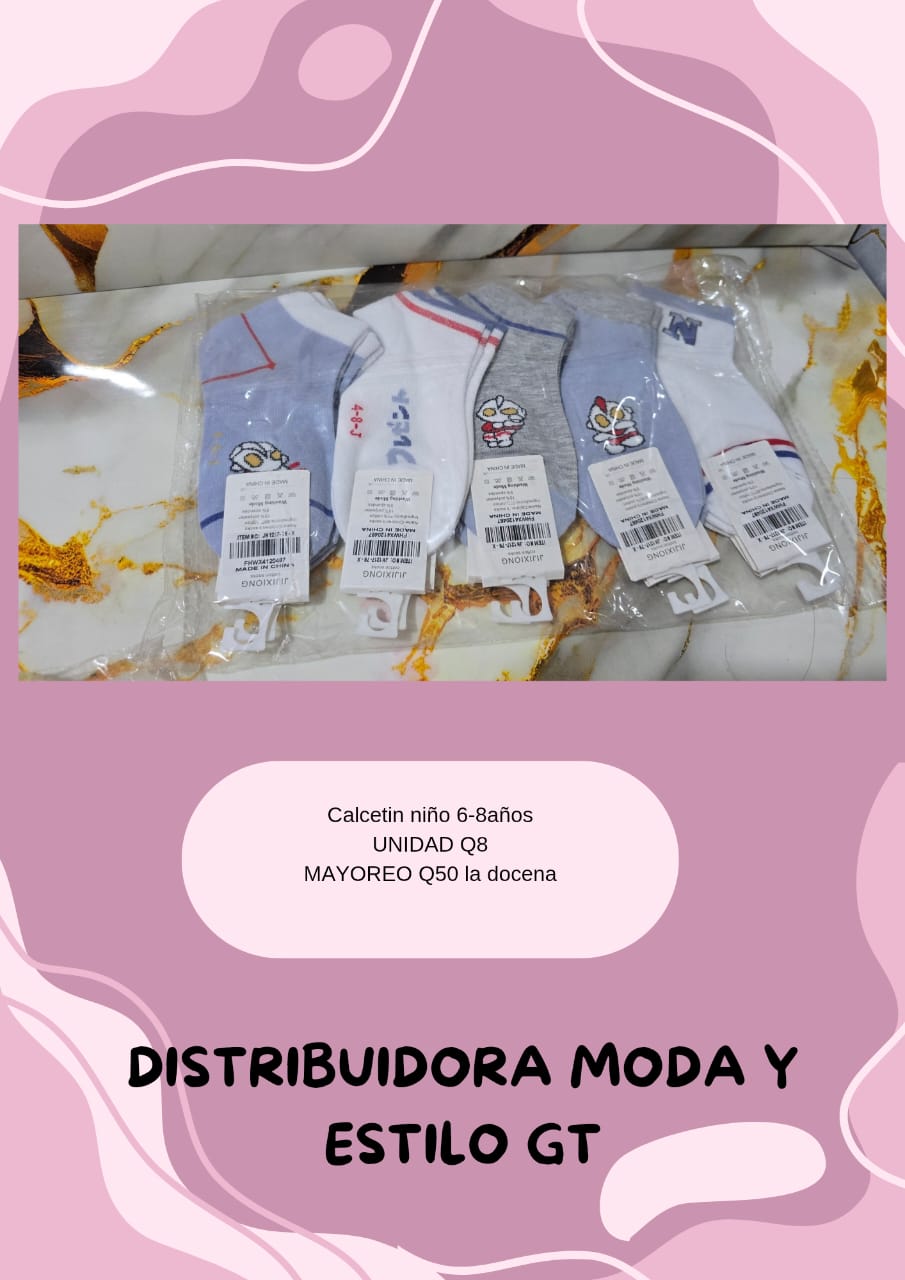Calcetin Niño 6-8 Años