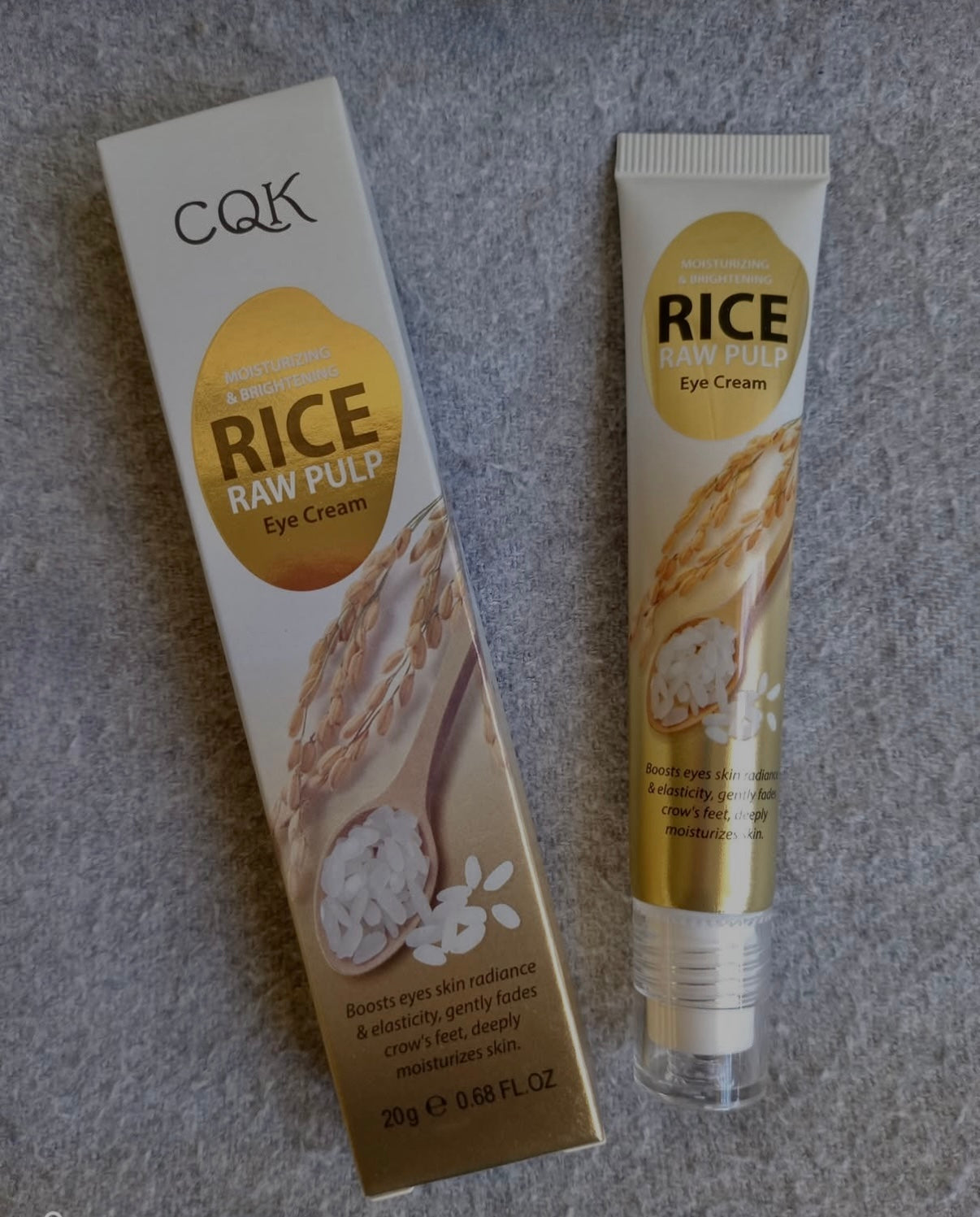 Crema de Arroz para Ojeras CQK