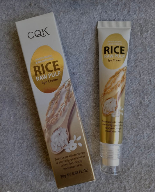Crema de Arroz para Ojeras CQK