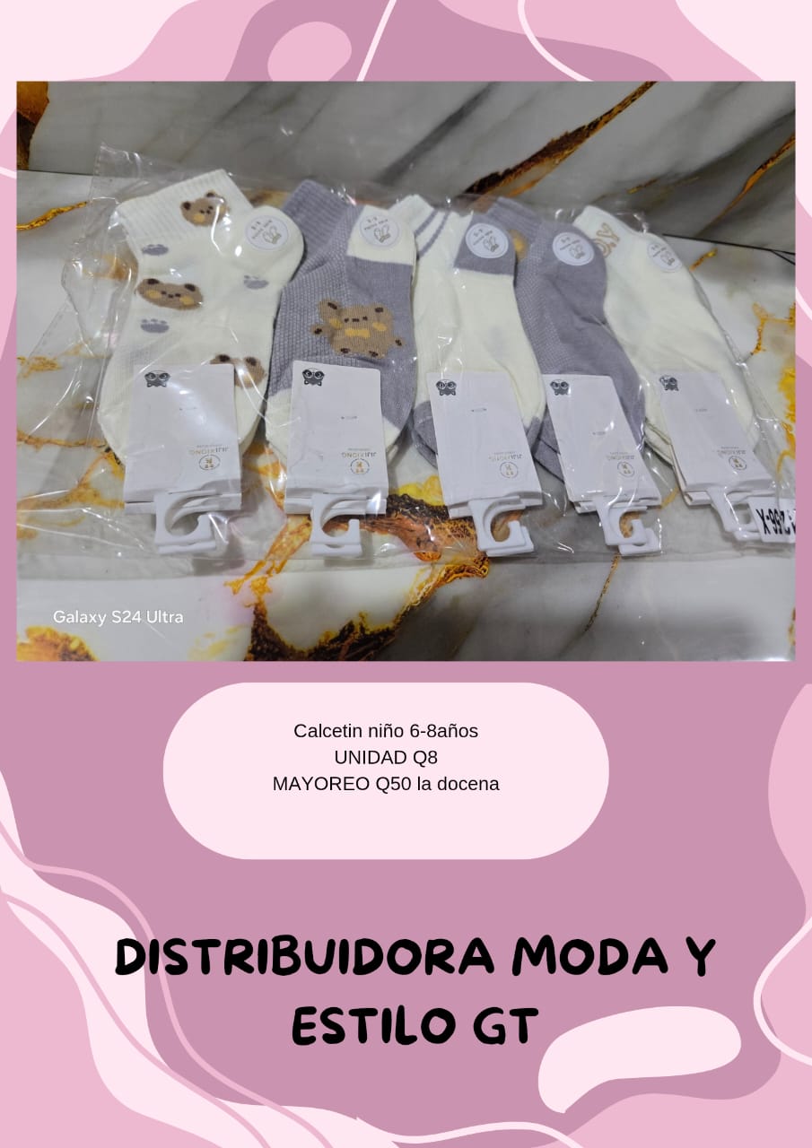 Calcetin de Niño 6-8 Años