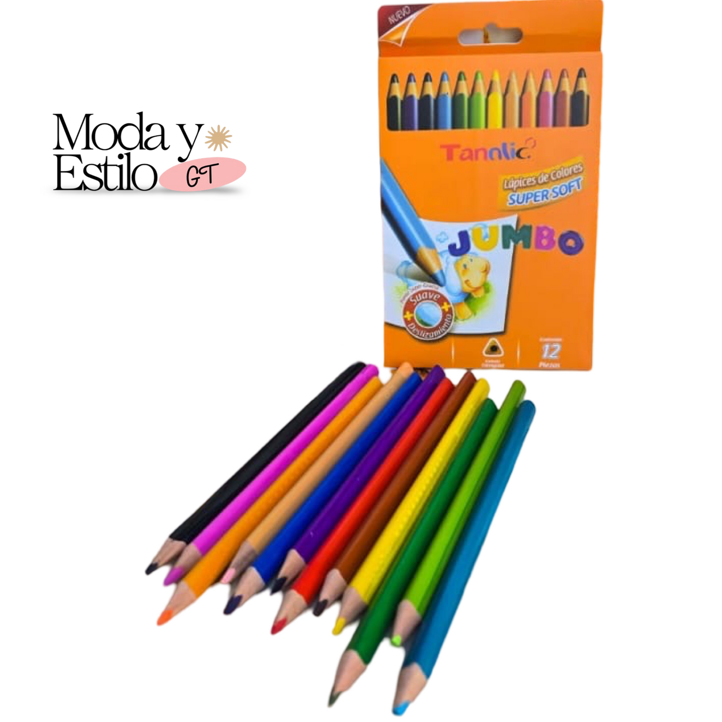 Crayones de Madera Jumbo