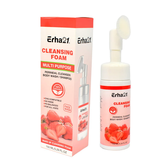 Espuima Facial de Fresa