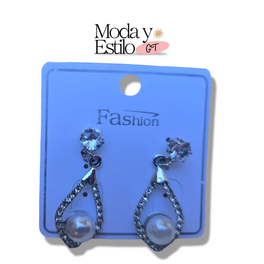 Aretes de Fantasia de Perlita