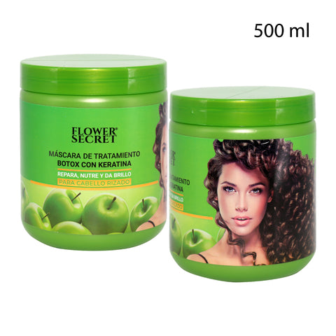 Mascarilla Capilar Botox con Keratina para Cabello Rizado