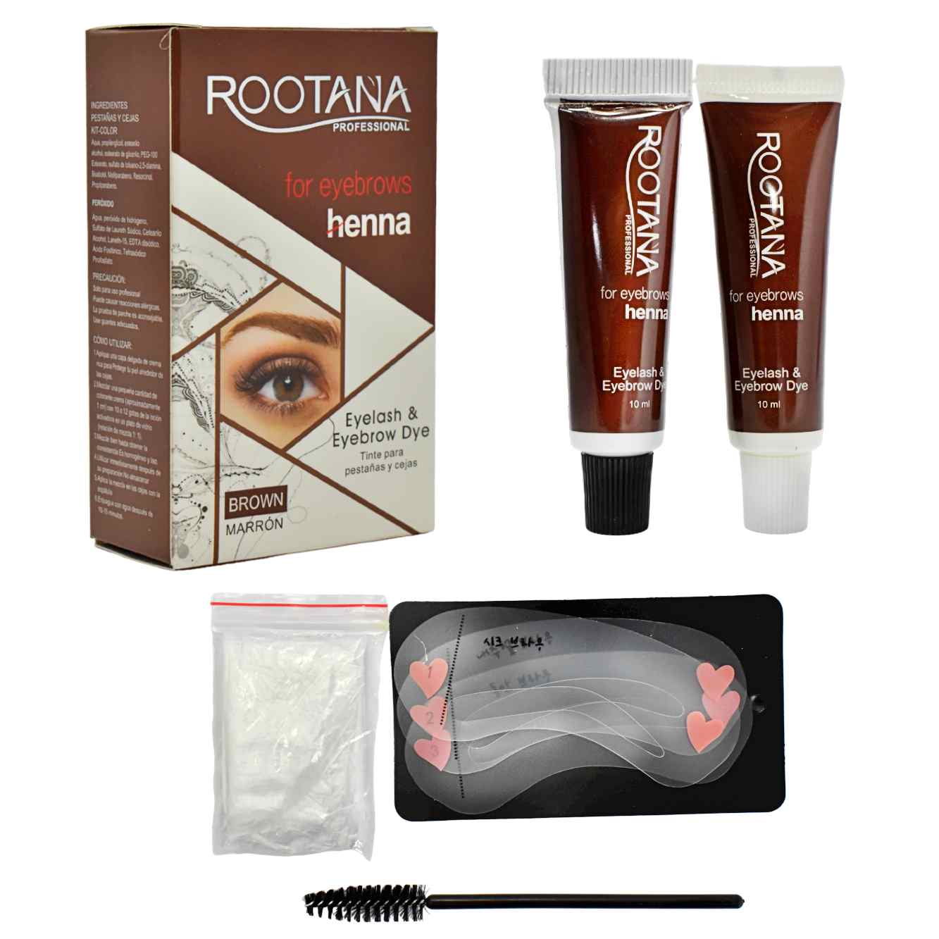 Henna para Cejas y Pestañas