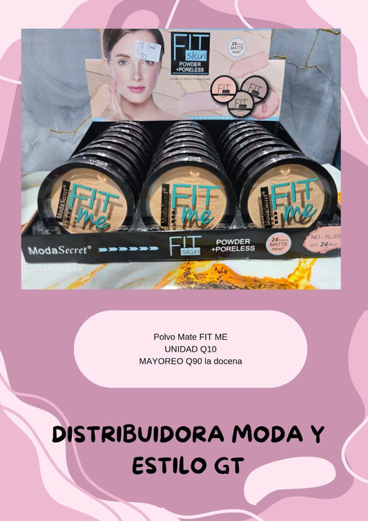 Polvo Mate Fit Me