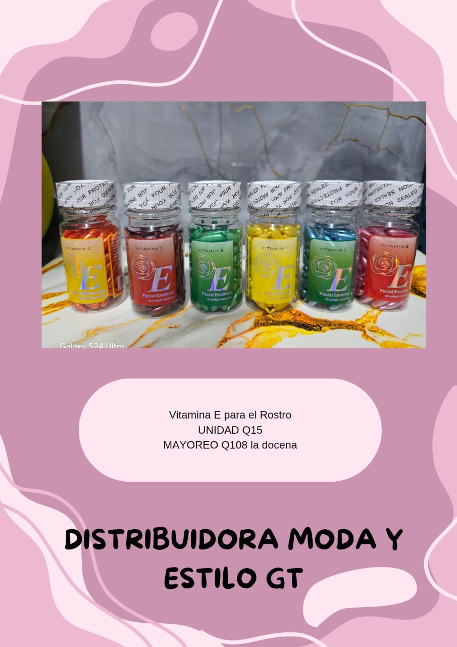 Vitamina E para el Rostro