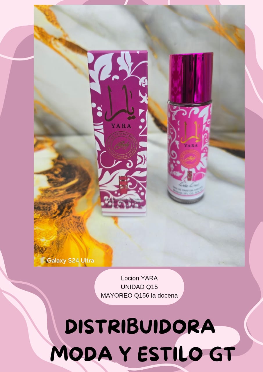 Yara Ice Cream Locion