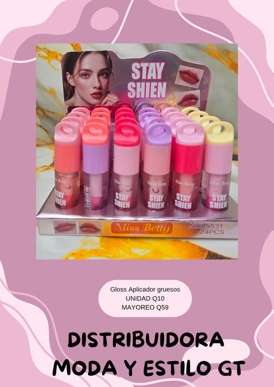 Lip Gloss Aplicador Grueso