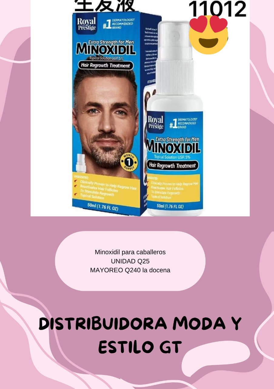 Minoxidil para Caballero
