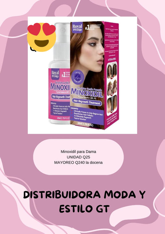 Minoxidil para Dama