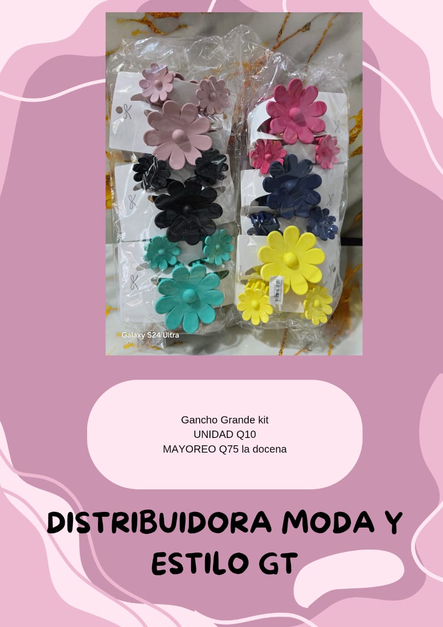 Kit de Gancho de Flor