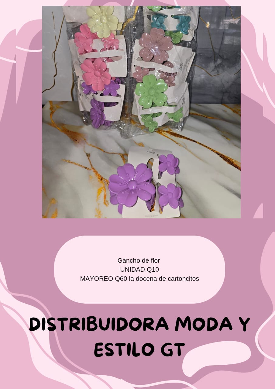 Kit de Gancho de Flor