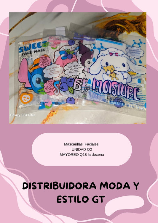 Mascarillas Faciales