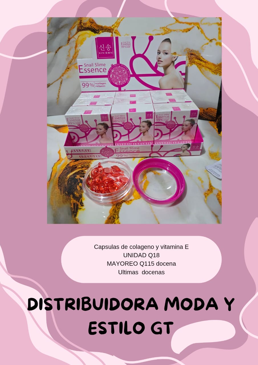 Capsula de Collageno y Vitamina E