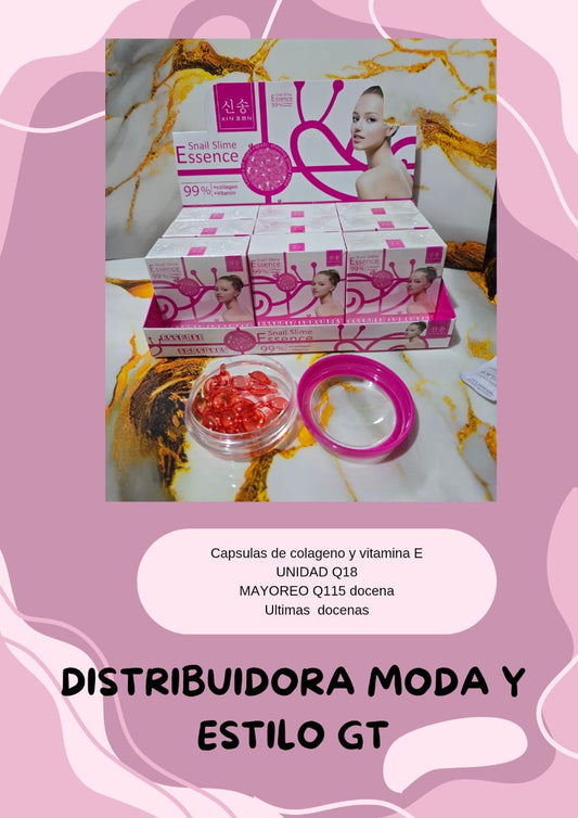 Capsula de Collageno y Vitamina E