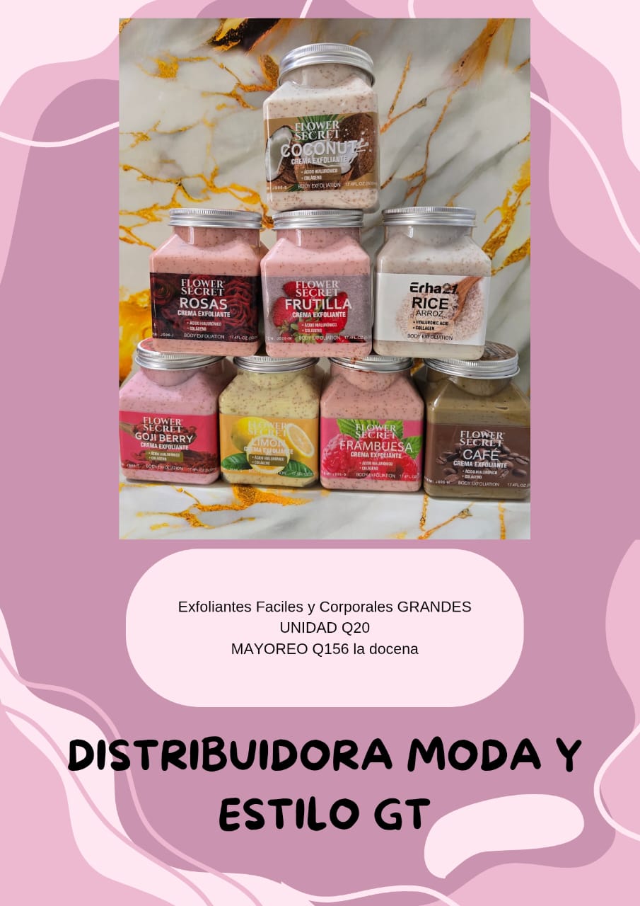 Exfoliantes Corporales y Faciales Grandes