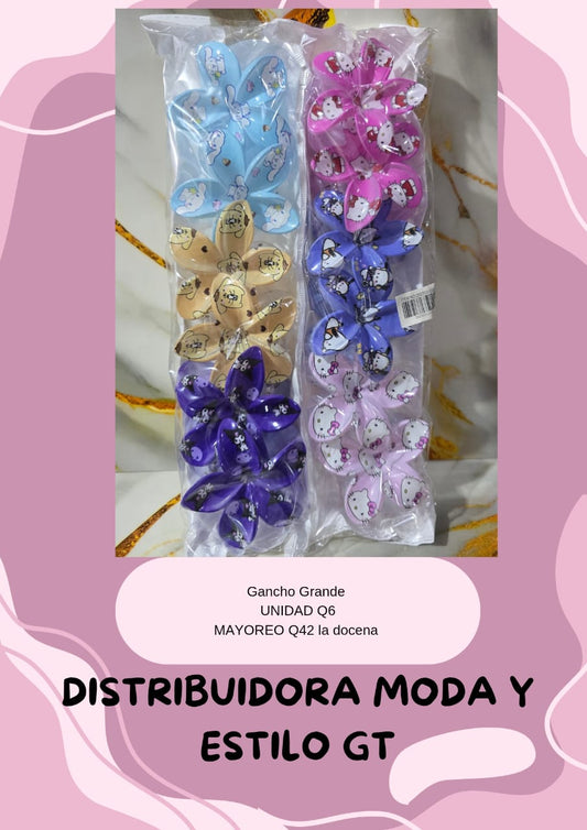 Gancho Grande de Flor de Sanrio