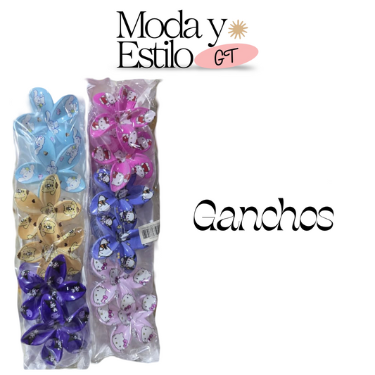 Gancho Grande de Flor de Sanrio