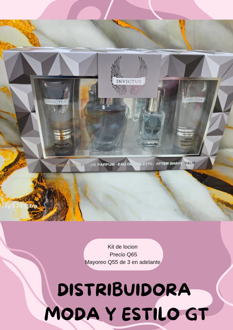 Invictus Kit de Perfume