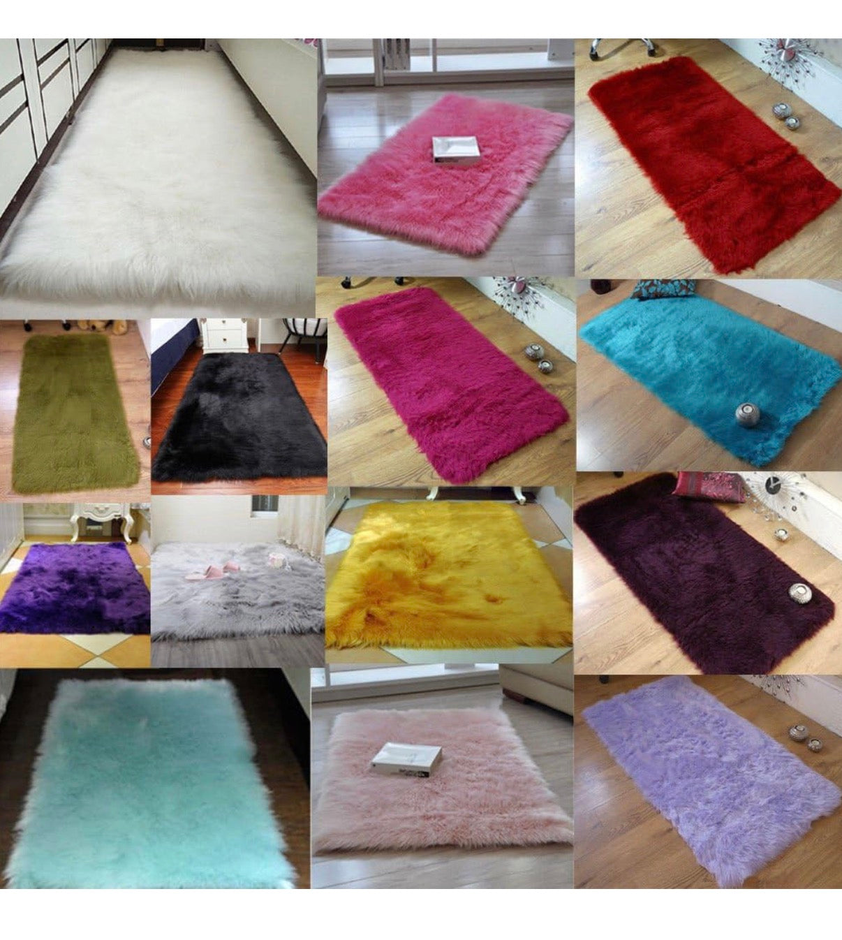 Alfombra de Peluche
