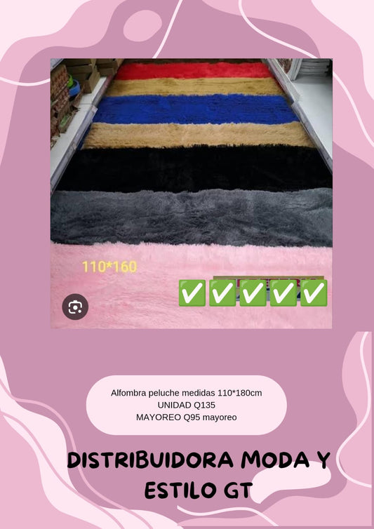 Alfombra de Peluche
