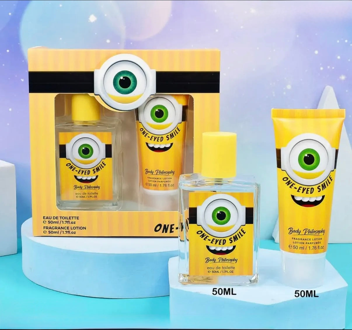 Kit para Niños de Perfume y Crema Corporal