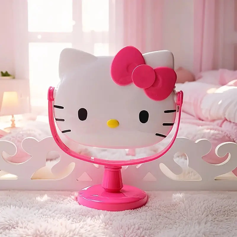 Espejo con Base de Hello Kitty