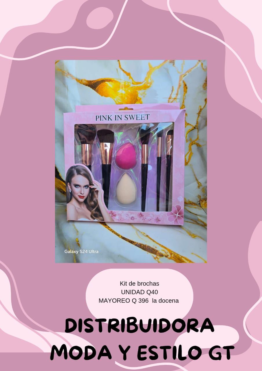 Kit de Brochas Pink