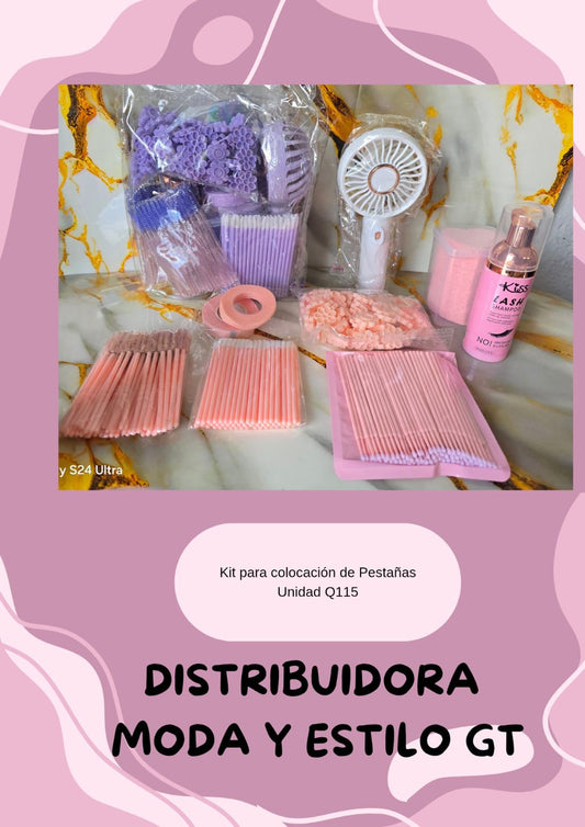 Kit para Colocacion de Pestañas