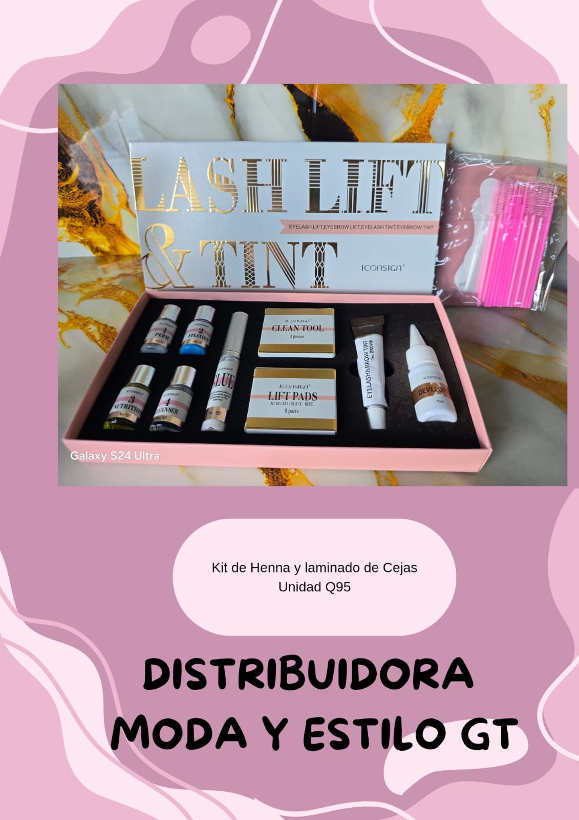 Kit de Henna y Laminado de Cejas